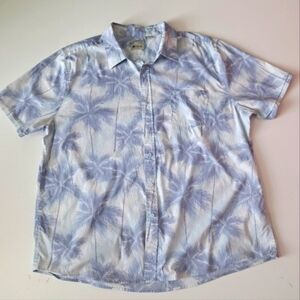 Haggar clothing men's short-sleeved shirt with buttons‎ size xxl.